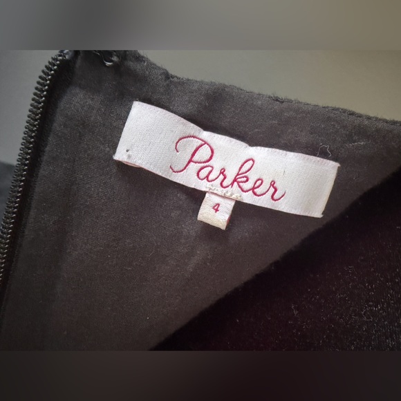 Parker Black Floral Midi Dress - Picture 5 of 12